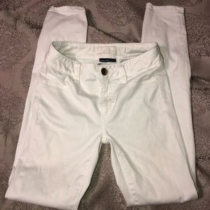 American Eagle white skinny jeggings size 0R